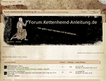 Tablet Screenshot of forum.kettenhemd-anleitung.de